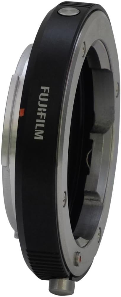 Fujifilm M Mount Adapter pour boitiers X-Mount, bague noire vue de profil