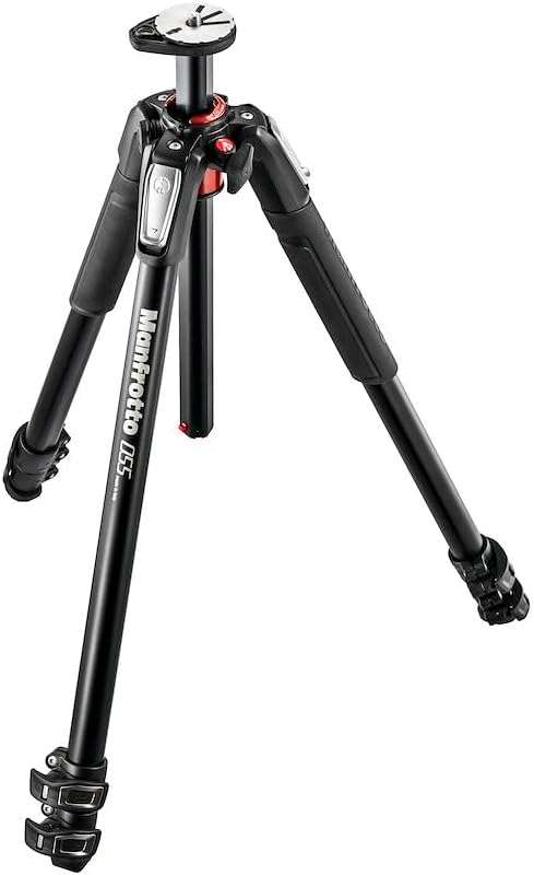 Trépied Manfrotto MT055XPRO3 en aluminium, 3 sections, colonne centrale à 90 degrés