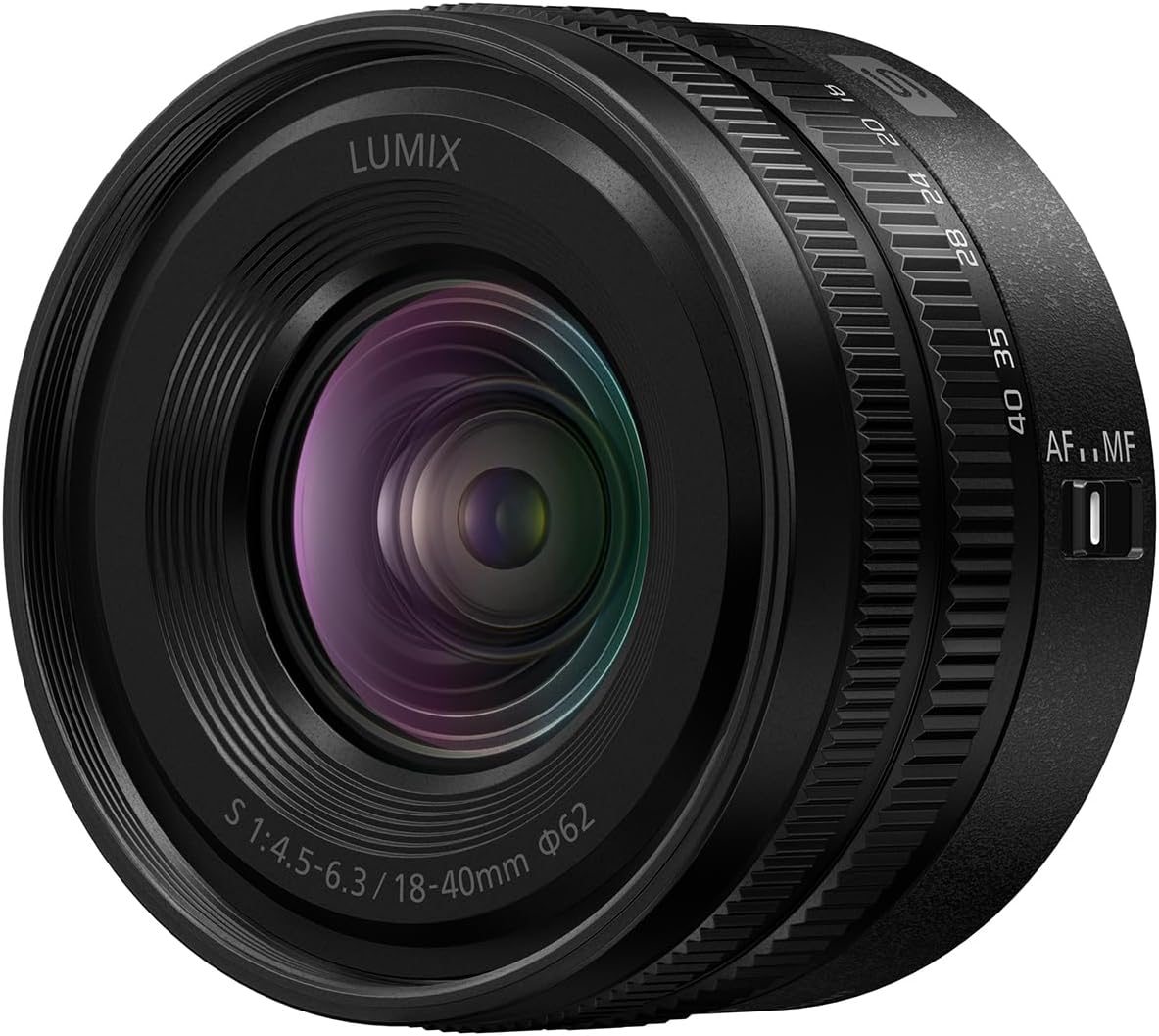 Objectif Panasonic Lumix S 18-40 mm f/4,5-6,3 rétractable en monture Leica L